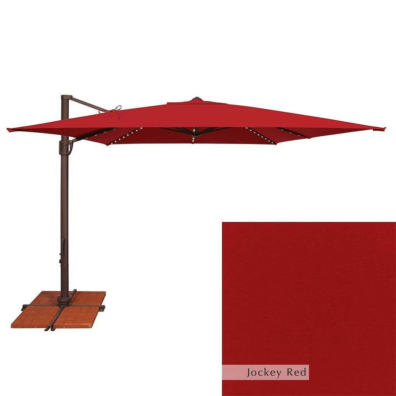 Bali Pro Cantilever 10ft Square Umbrella by Simply Shade