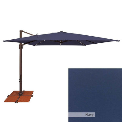 Bali Pro Cantilever 10ft Square Umbrella by Simply Shade