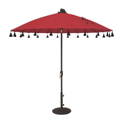 Isabela Round 8.5ft Auto Tilt Umbrella by Simply Shade