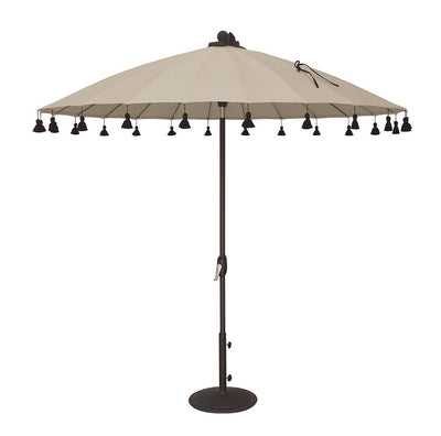 Isabela Round 8.5ft Auto Tilt Umbrella by Simply Shade