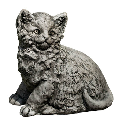 Alpine Stone Patina for the Campania International Cutie Kitty Garden Statue, a medium gray with a bit of green to define the details