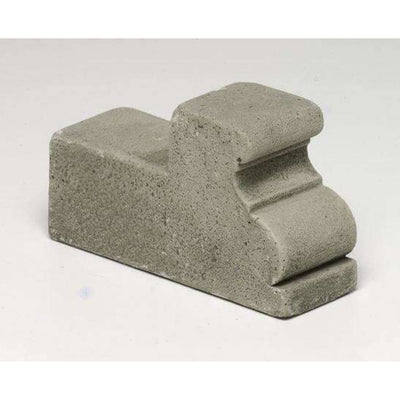 Campania International Narrow Classic Riser stained in the Alpine Stone patina, the ideal color for this garden statue.