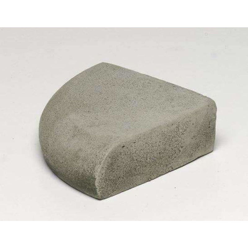 Campania International Wedge Riser stained in the Alpine Stone patina, the ideal color for this garden statue.
