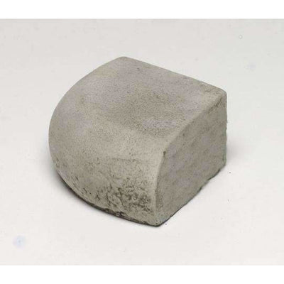 Campania International Medium Wedge Riser stained in the Alpine Stone patina, the ideal color for this garden statue.