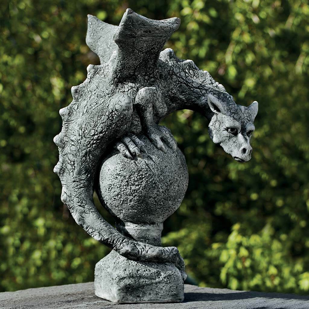 Campania International Fiona Winged Dragon Statue - Thumbnail 2